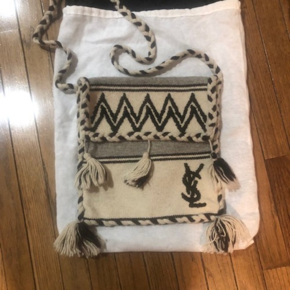 YSL limited edition eskimo ski satchel